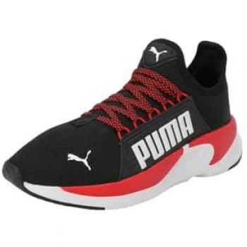 PUMA Calzado multideporte Softride Premier Slip-On, Negro/Rojo, Talla 39 EU