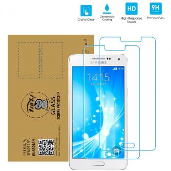 tinxi® 2x templado de vidrio templado del protector de la pantalla de cristal a prueba de explosiones para Samsung Galaxy A5 2015 Version 5.0 pulgadas película Premium Screen Protector Protector de pantalla ultra dura clara