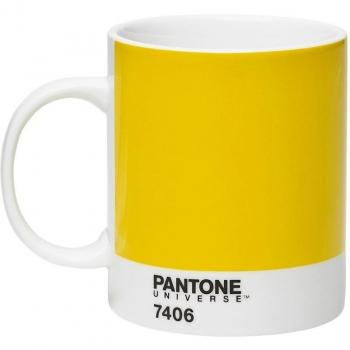 PANTONE P10103002 taza de porcelana, amarillo, 375 ml
