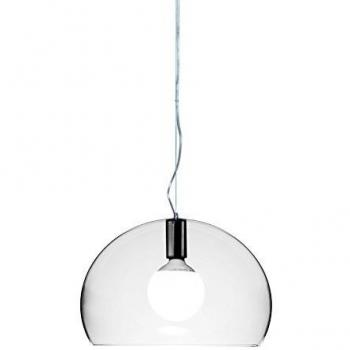 Lámpara Colgante Kartell Small FL/Y Transparente LED 38cm
