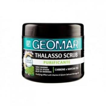 Exfoliante Corporal Purificante Geomar Thalasso con Carbón y Té Matcha 600 g