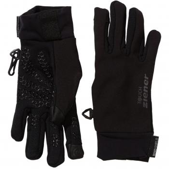 ZIENER Lividu Touch Junior Guantes, Niños, Negro, 4,5
