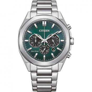 Citizen Eco-Drive Sport Chronograph CA4590-81X Men's Silver Stainless Steel Watch