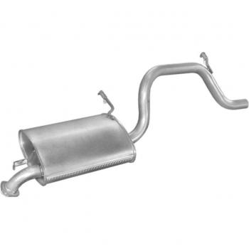 Silenciador trasero 4MAX 0219-01-02553/0219-01-02553P, compatible con vehículos, fabricado en acero inoxidable, diseño de bajo ruido, fácil instalación, rendimiento optimizado
