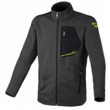 Sudadera Polar Macna Ripple 1.1 Negra Gris 2XL Unisex