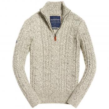 Jersey SUPERDRY Crem Jacob Heritage Azul