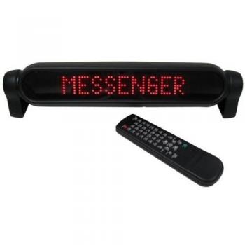 Ibiza MOVING-MES10R Proyector de texto LED