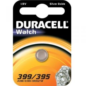 Pila de botón Duracell 399/395 de óxido de plata 1.5V