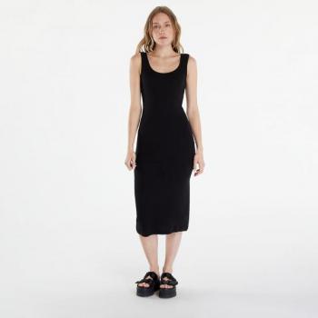 Urban Classics Ladies Rib Top Long Dress - Black - XS to 4XL