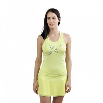 Camiseta Drop Shot Caima Verde Sin Mangas