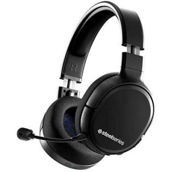 SteelSeries Arctis 1 Wireless para PlayStation - Auriculares inalámbricos para juegos, USB-C Inalámbrico PS5 / PS4 / Nintendo Switch & Lite / Android, Negro
