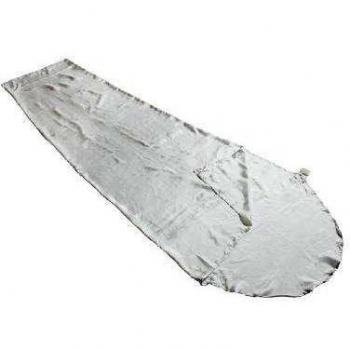 VAUDE Inlet Rectangular - Sábana para saco de dormir, color blanco, talla Stück