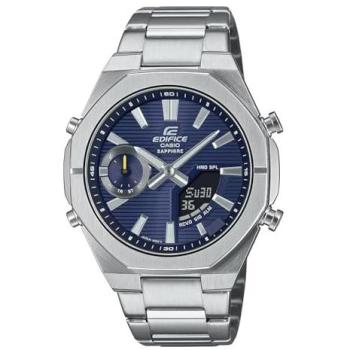 Casio Edifice Analog-Digital Smartphone Link Blue Dial Tough Solar Men's Watch 100M ECB-S10D-2A