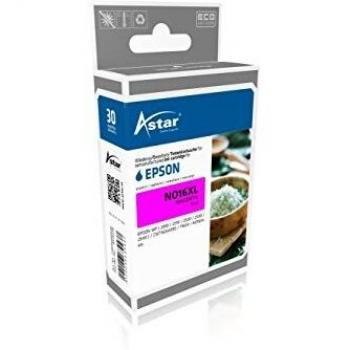 Cartucho de Tinta Astar AS15216 Magenta Compatible (Sustituye Epson C13T16334010, 16XL) - 450 Páginas