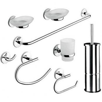 Set de Accesorios de Baño 8 Piezas Serie Otto/One Metaform