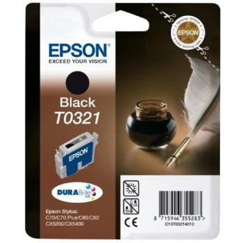 Epson C13T03214010 - Cartucho de tinta, negro válido para EPSON Stylus CX5200 / CX5400 / C82 / C82N / C80 /C70