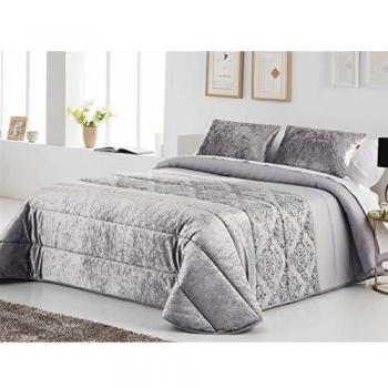 Antilo Fundeco - Edredón conforter AYRA Cama 135 Cm - Color Gris