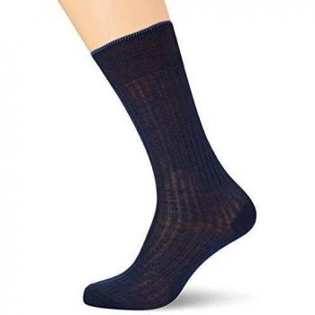 Scalpers Classic Socks 01, Calcetines Para Hombre, Navy, 10'5