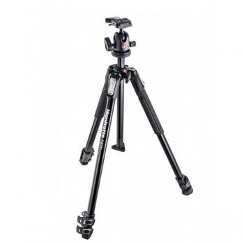 Trípode de Aluminio Manfrotto 190X con Rótula de Bola y 3 Secciones