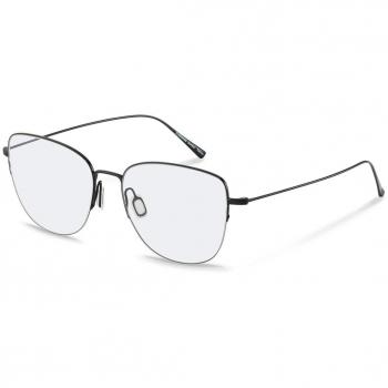 Rodenstock R7132 B Gafas Recetadas para Mujer Negras 53 Lentes Recetados
