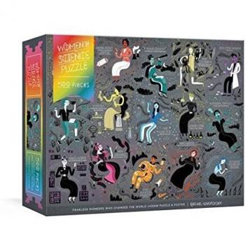Women in Science Puzzle: Fearless Pioneers Who Changed the World Jigsaw Puzzle and Poster