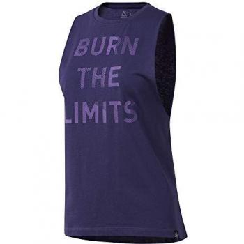 Reebok GS Burn Limits Muscle Camiseta De Tirantes, Mujer, midink, XS