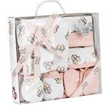 Interbaby - Set Regalo Disney Primera Puesta bebé en color Rosa