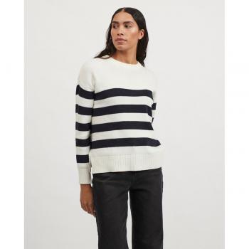 Jersey de mujer Vila cuello redondo algodón