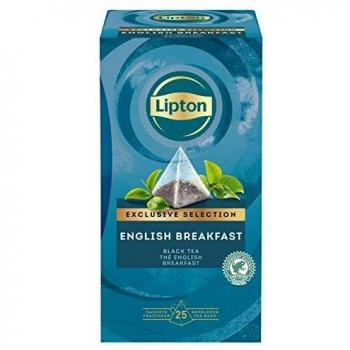 Infusión pirámide Lipton - Thé English Breakfast, Té Inglés - 25 unidades
