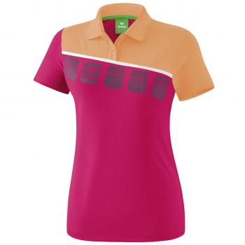 Erima GmbH 1111921 Polo de Tenis, Mujer, Love Rose/Peach/Blanco, 34