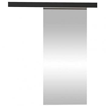 Puerta Corredera Jyrun 70 II con Espejo Frontal y Manijas de Aluminio, Sistema de Auto-Cierre