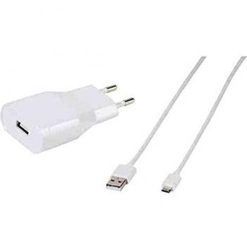 Cargador VIVANCO USB 2.4A Micro USB 1,2 M