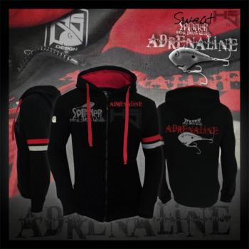Sudadera Spinner Adrenaline Hot Spot, XX-Large