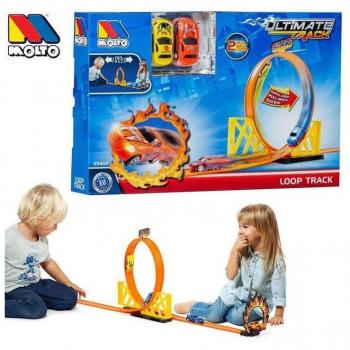MOLTO Pista de coches Ultimate con looping y un coche 23407