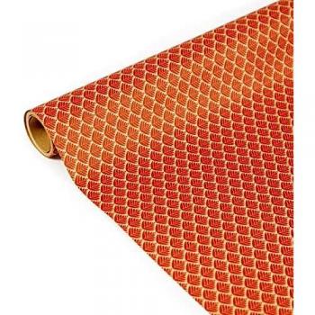 Papel de regalo Clairefontaine Tiny Rolls Flores Rojas 70g, 5m x 0.35m