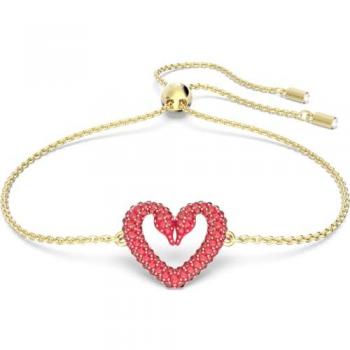 Swarovski Women's Yellow Heart Red Sublima Bracelet, One Size