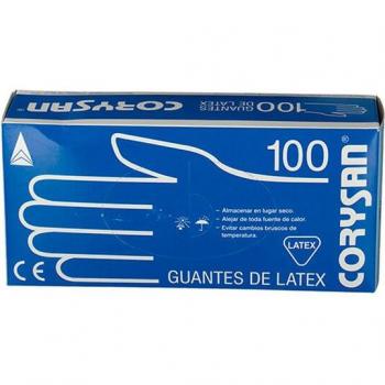 Corysan Guantes Látex Talla Grande 100Uds