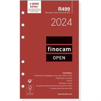 Recambio Anual Agenda Finocam Open 2024 | Semana Vista Vertical