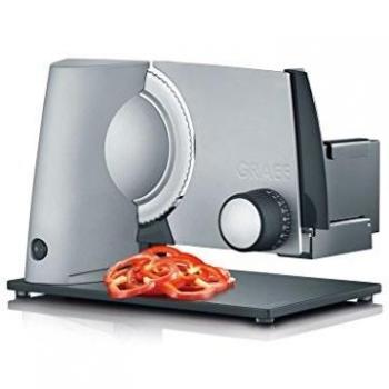 Graef S 32000 Cortafiambres de Acero Inoxidable, 170 W, Aluminio