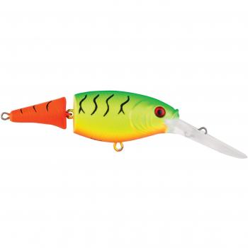 Berkley LEURRE FLOTTANT Flicker SHAD Jointed Fire Tail - 7CM - 8.5, per Unit, Hot Fire Tiger, 7, Floating, 2-2.75