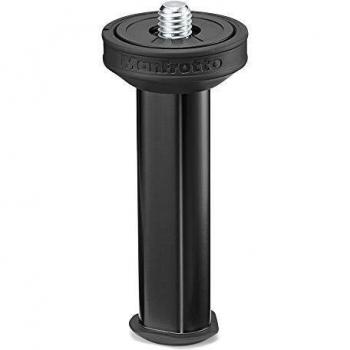 Manfrotto Befree Short Column - Extensor para trípode de viaje, compatible con la serie Befree, permite mayor versatilidad en alturas y ángulos de disparo, diseño compacto y ligero para fácil transporte