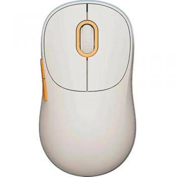 Ratón Inalámbrico Xiaomi Wireless Mouse 3 - Adaptador 2.4GHz y Bluetooth, 1200 DPI, 5 Botones, Uso Diestro, Color Blanco