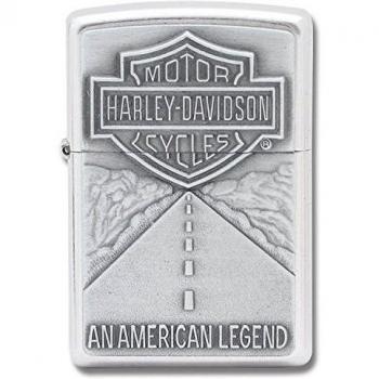 Zippo Harley Davidson Classic Chrome Lighter - American Legend Edition