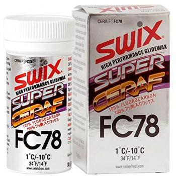 Swix FC78 Super Cera F FluoroCarbon Powder Ski Wax - 30 grams 2012 by Swix