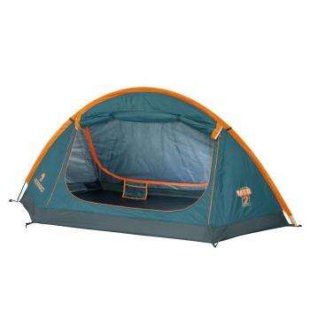 Tienda de campaña Ferrino Mtb - Tienda de 2 personas, estructura resistente, fácil montaje, impermeable, con ventilación adecuada y peso ligero para transporte