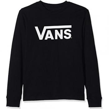 Vans_Apparel Vans Classic Ls, Camiseta para Niños, Blanco