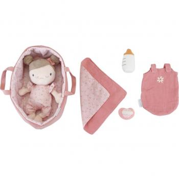 Peluche bebé rosa Little Dutch - Suave y tierno regalo para recién nacidos