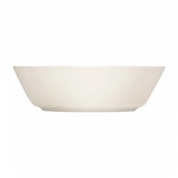 Iittala Teema Tiimi - Plato hondo de porcelana, color blanco