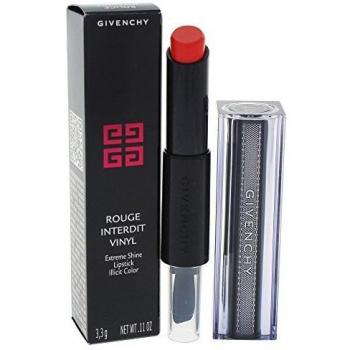 Givenchy Rouge Interdit Vinyl Satin Finish Cream Lipstick N8 Orange Adrenaline 3.3g