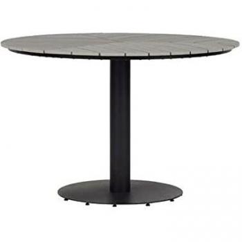 VDC Mesa Metalica POLYWOOD Negra/Gris